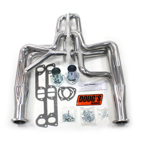 64-67 GTO 326-455 Long Tube Silver Ctd