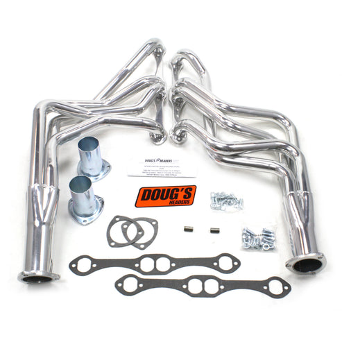 67-87 GM F, G, & A Body SBC Long Tube Slvr