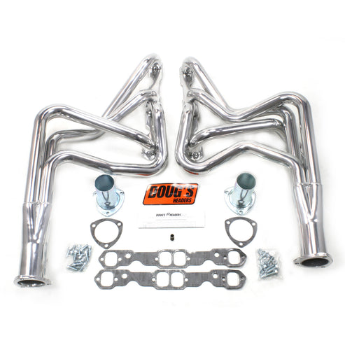 64-75 GM A Body SBC Long Tube Silver Ctd