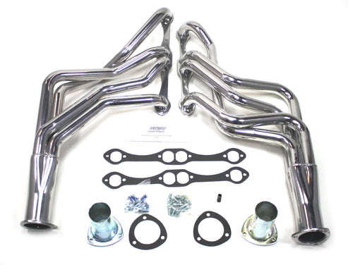 78-88 GM G Body SBC Long Tube Raw Steel
